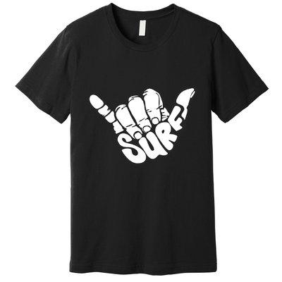 Surfing Hand Premium T-Shirt