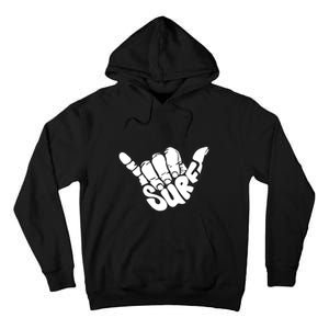 Surfing Hand Tall Hoodie