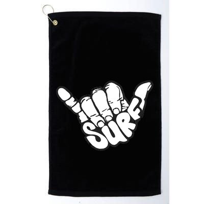 Surfing Hand Golf Towel