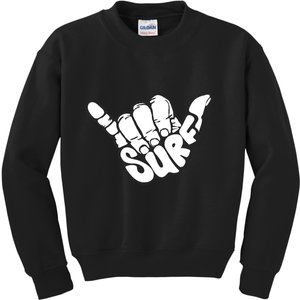 Surfing Hand Kids Sweatshirt