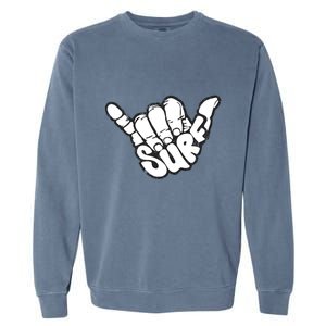 Surfing Hand Garment-Dyed Sweatshirt