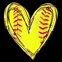 Softball Heart Softball Game Day Softball Mom Lovers Gift Mug