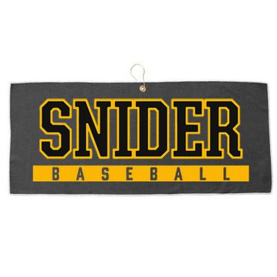 Snider High School Baseball Large Microfiber Waffle Golf Towel