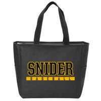 Snider High School Baseball Zip Tote Bag