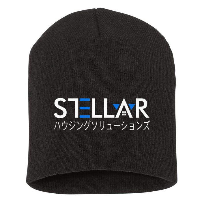 Stellar Housing Solutions Dual Light Logo Japanese Short Acrylic Beanie