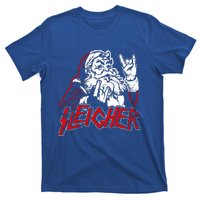 Sleigher Hail Santa Heavy Metal Christmas T-Shirt