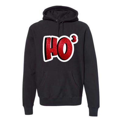 Santa Ho Shorthand Nerdy Engineer Christmas Red Ho3 Premium Hoodie