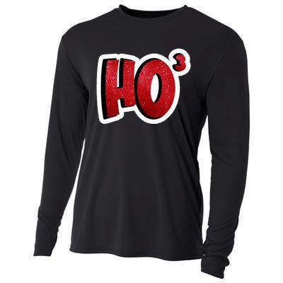 Santa Ho Shorthand Nerdy Engineer Christmas Red Ho3 Cooling Performance Long Sleeve Crew