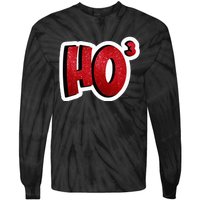 Santa Ho Shorthand Nerdy Engineer Christmas Red Ho3 Tie-Dye Long Sleeve Shirt