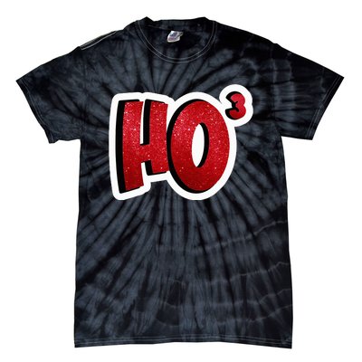 Santa Ho Shorthand Nerdy Engineer Christmas Red Ho3 Tie-Dye T-Shirt