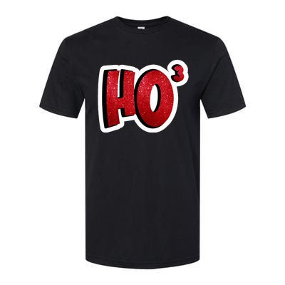 Santa Ho Shorthand Nerdy Engineer Christmas Red Ho3 Softstyle CVC T-Shirt