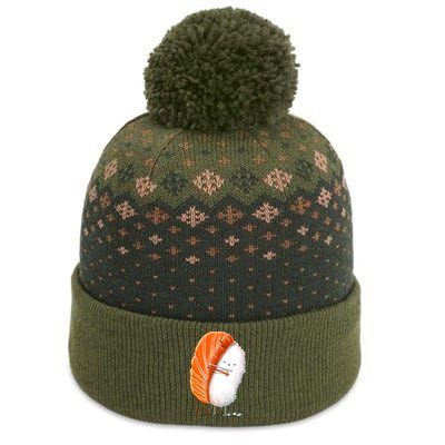 Sushi Hug The Baniff Cuffed Pom Beanie