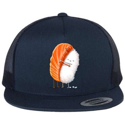 Sushi Hug Flat Bill Trucker Hat