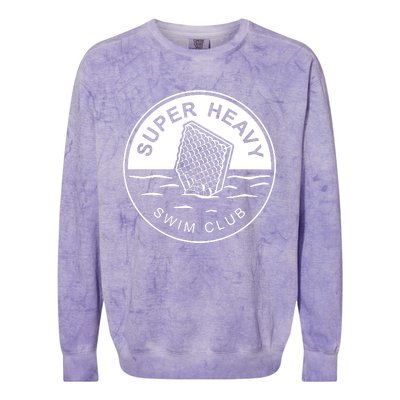 Super Heavy Swim Club Colorblast Crewneck Sweatshirt