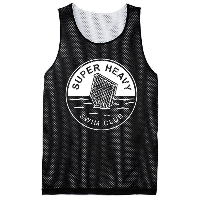 Super Heavy Swim Club Mesh Reversible Basketball Jersey Tank