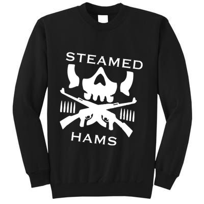 Steamed Hams Skull Guns Sweatshirt