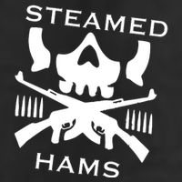 Steamed Hams Skull Guns 25L Jumbo Tote