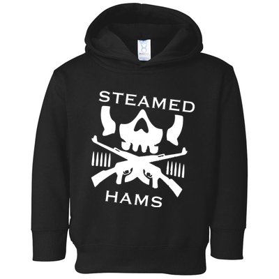 Steamed Hams Skull Guns Toddler Hoodie