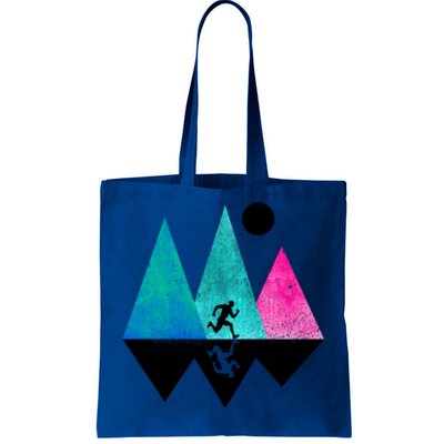 Sprinting Hobby Sports Nature Mountains Track And Field Cute Gift Tote Bag