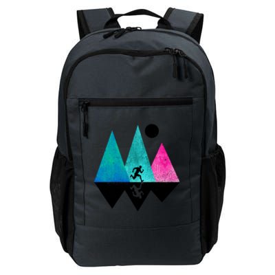 Sprinting Hobby Sports Nature Mountains Track And Field Cute Gift Daily Commute Backpack