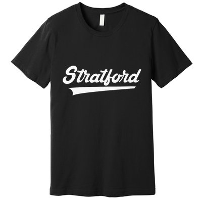 Stratford High School Vintage Swoosh Premium T-Shirt