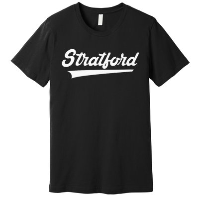 Stratford High School Vintage Swoosh Premium T-Shirt