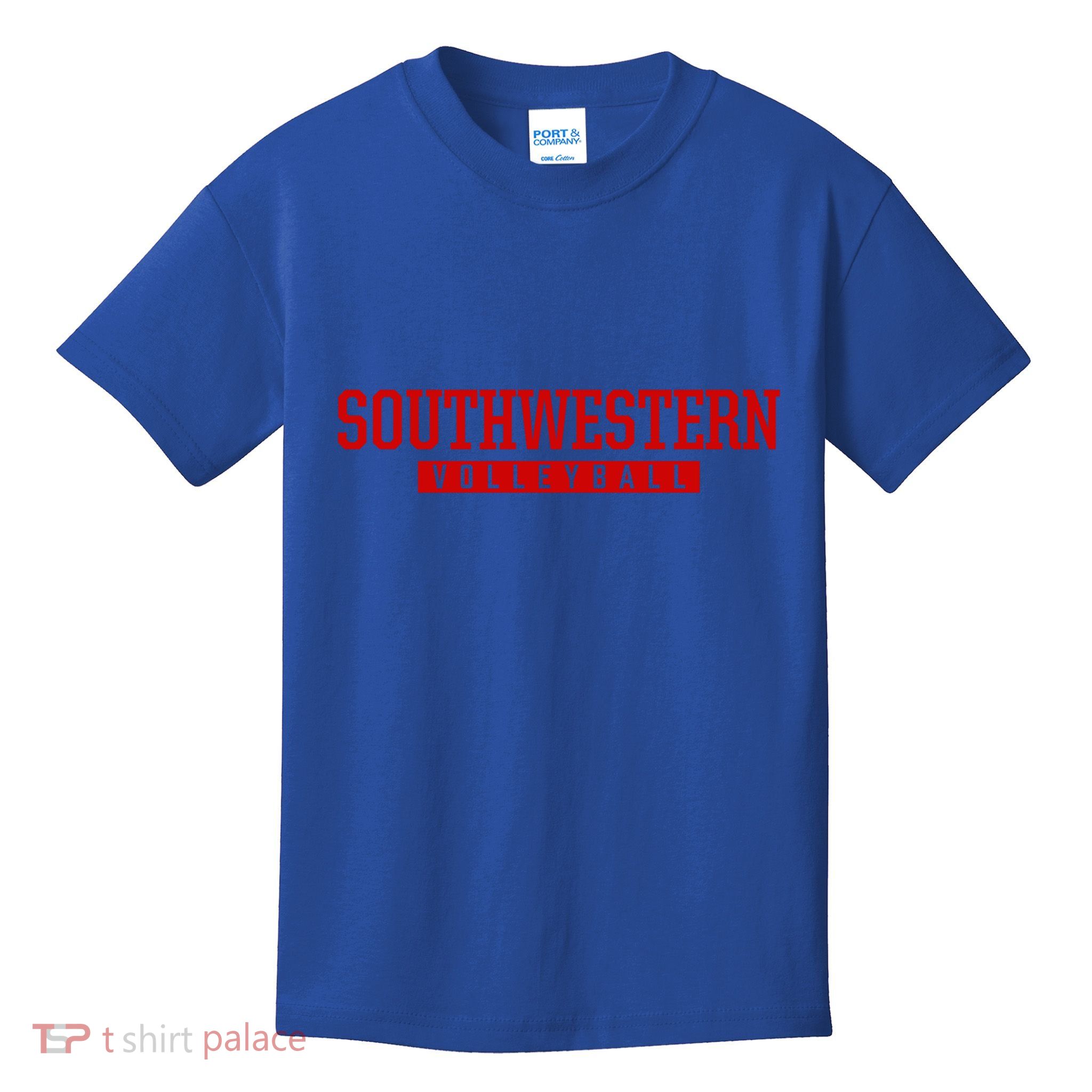 Southwestern High School Volleyball Gift Kids T-Shirt