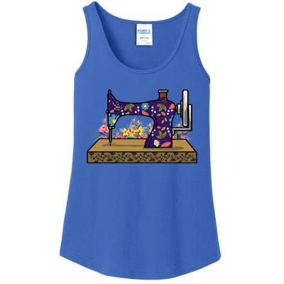 Sewing Handcraft Sew Tailor Gift Sewing Machine Seamstress Gift Ladies Essential Tank