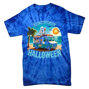 Summerween Halloween Summer Just Waiting For Halloween Cute Gift Tie-Dye T-Shirt