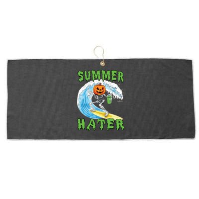 Summer Hater Large Microfiber Waffle Golf Towel