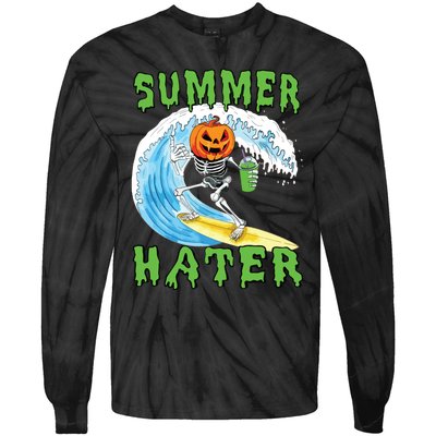 Summer Hater Tie-Dye Long Sleeve Shirt