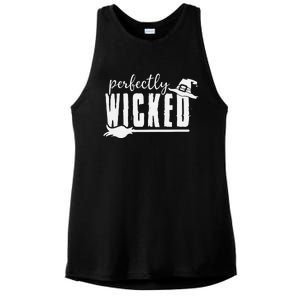 Spooktacular Halloween Surprise for Loved Ones Ladies PosiCharge Tri-Blend Wicking Tank