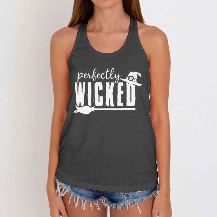 Spooktacular Halloween Surprise for Loved Ones Women's Knotted Racerback Tank