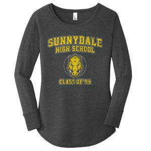 Sunnydale High School Class Of &X27;99 Women's Perfect Tri Tunic Long Sleeve Shirt