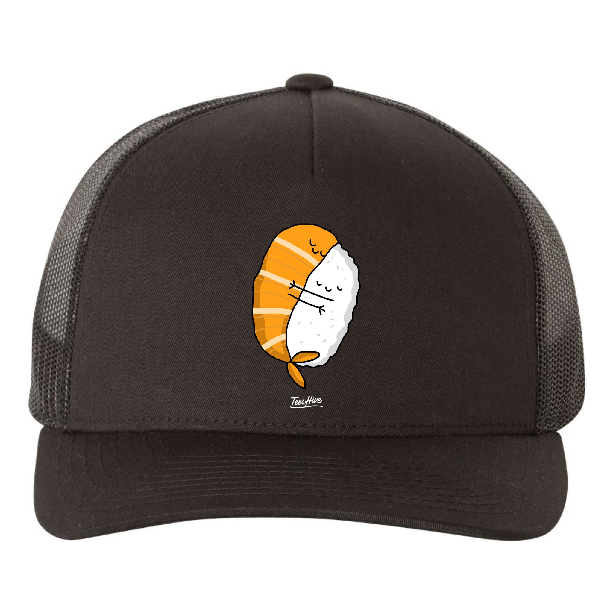 Sushi Hug Sushi Hugging Cute Sushi Lover Cute Gift Yupoong Adult 5-Panel Trucker Hat