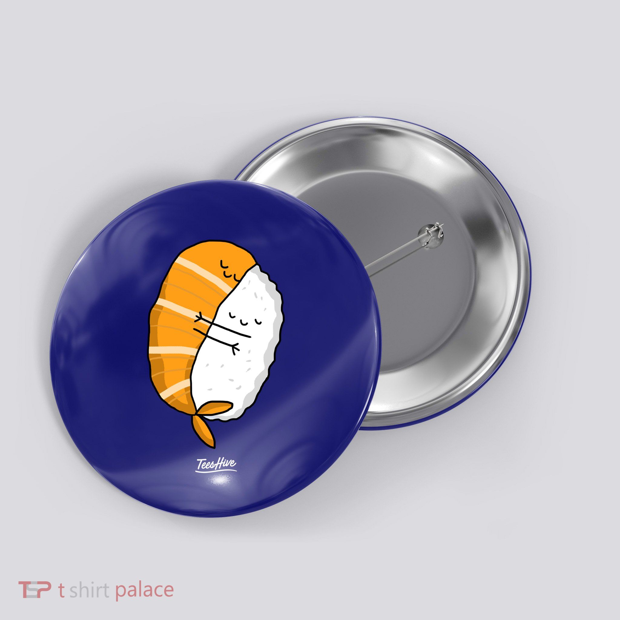 Sushi Hug Sushi Hugging Cute Sushi Lover Cute Gift Button