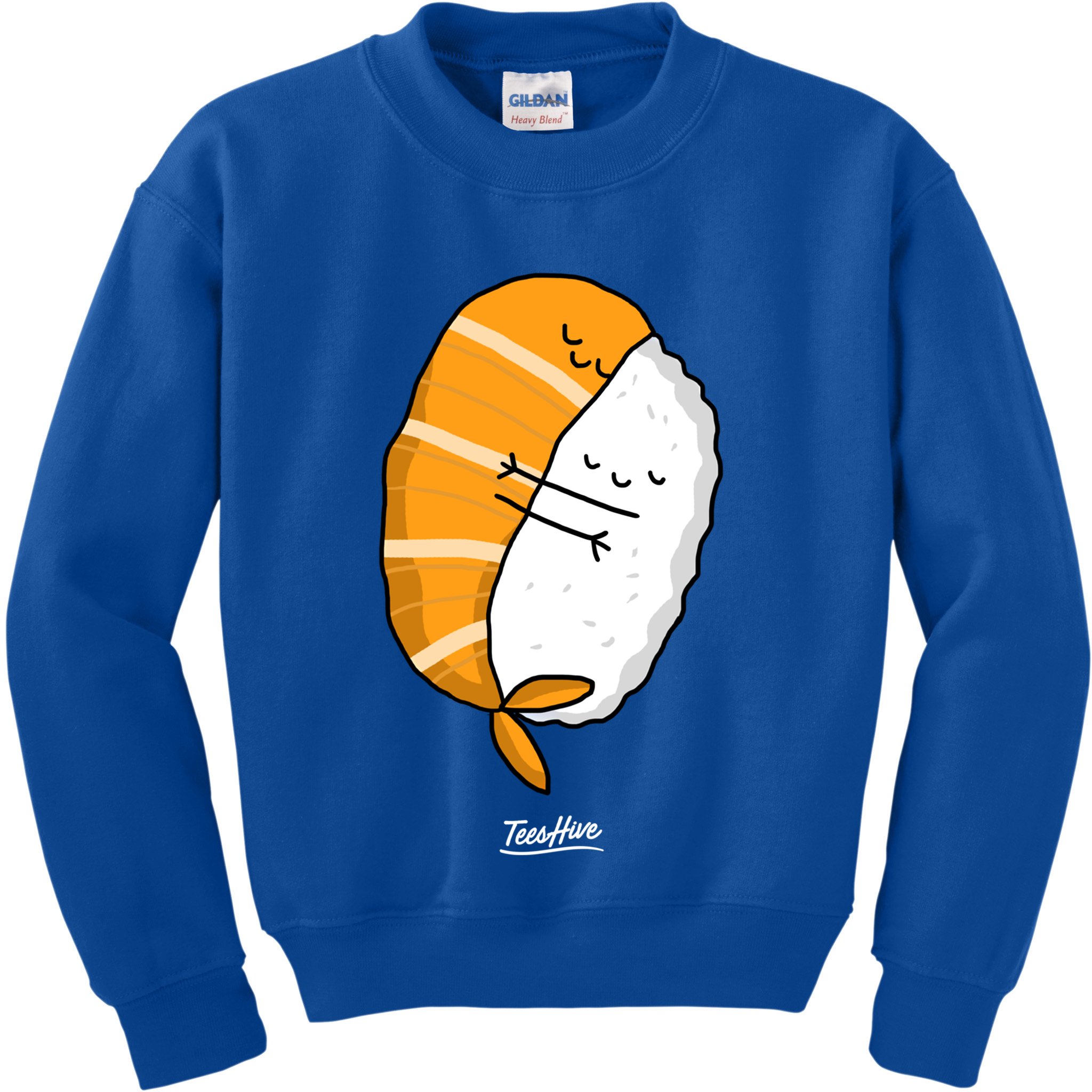 Sushi Hug Sushi Hugging Cute Sushi Lover Cute Gift Kids Sweatshirt