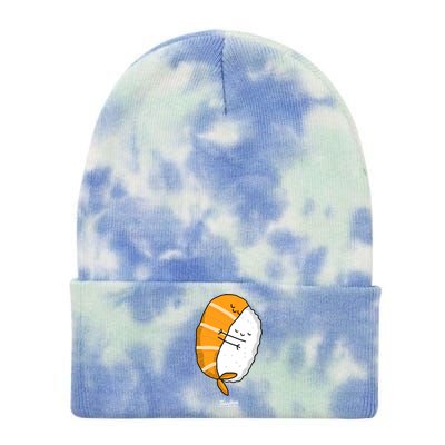 Sushi Hug Sushi Hugging Cute Sushi Lover Cute Gift Tie Dye 12in Knit Beanie