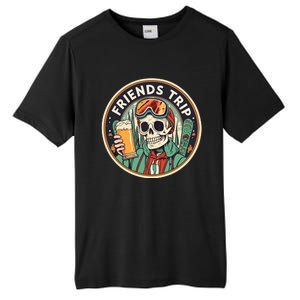 Skeleton Halloween Tall Fusion ChromaSoft Performance T-Shirt