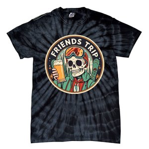 Skeleton Halloween Tie-Dye T-Shirt