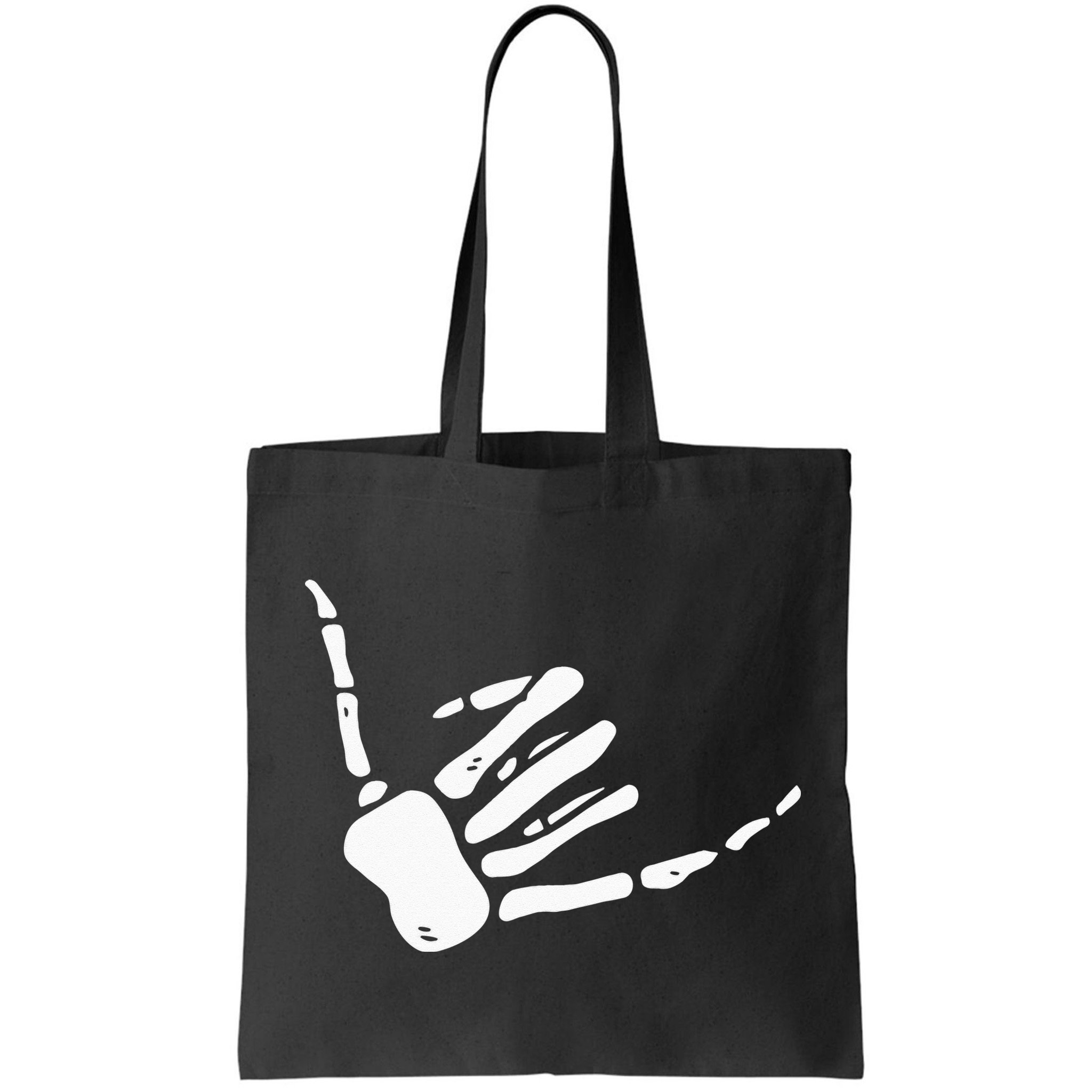 Skeleton Hand Shaka Sign Hang Loose Bones Bag