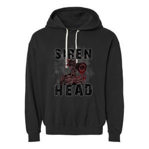 Siren Head, Sirenhead We All Love To Escape From Siren Head, Garment-Dyed Fleece Hoodie