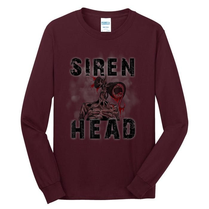 Siren Head, Sirenhead We All Love To Escape From Siren Head, Tall Long Sleeve T-Shirt