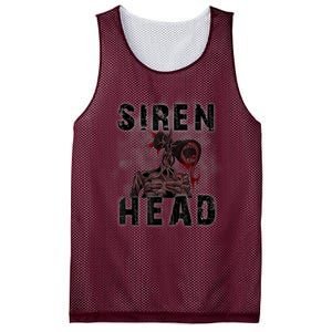 Siren Head, Sirenhead We All Love To Escape From Siren Head, Mesh Reversible Basketball Jersey Tank