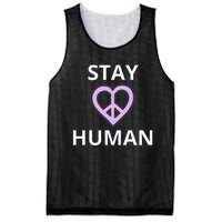 Stay Human Mesh Reversible Basketball Jersey Tank