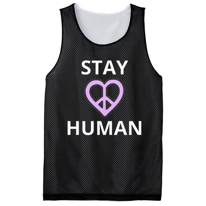 Stay Human Mesh Reversible Basketball Jersey Tank