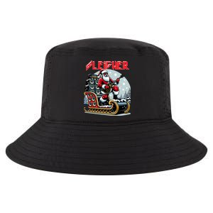 Sleigher Hail Santa Heavy Metal Christmas Rock Xmas Art  Cool Comfort Performance Bucket Hat