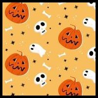 Spooky Halloween Skull Ghost Cartoon T-Shirt