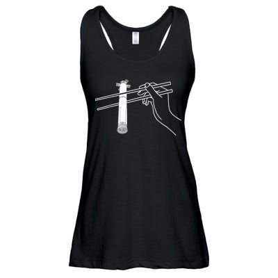 Super Heavy Starship Booster 12 Chopsticks Ladies Essential Flowy Tank
