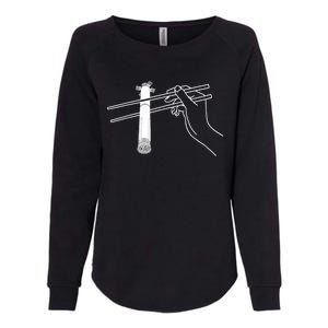 Super Heavy Starship Booster 12 Chopsticks Womens California Wash Sweatshirt